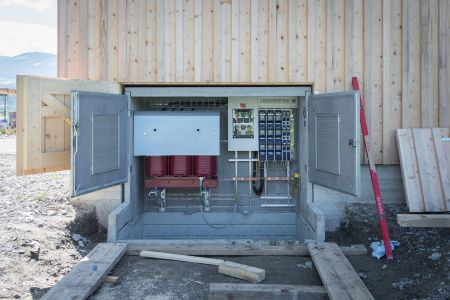 Beton-Kabelverteilkabine VK01 in Mauer